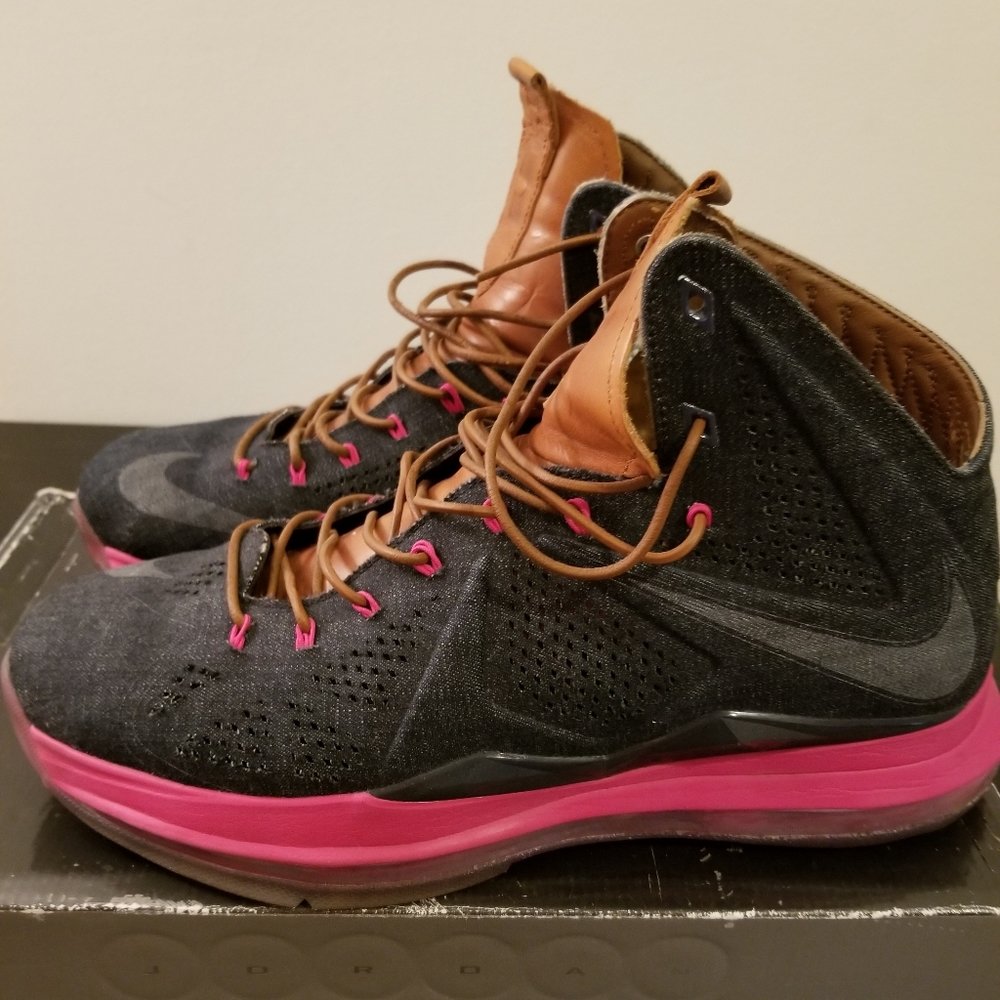 Lebron X Denim